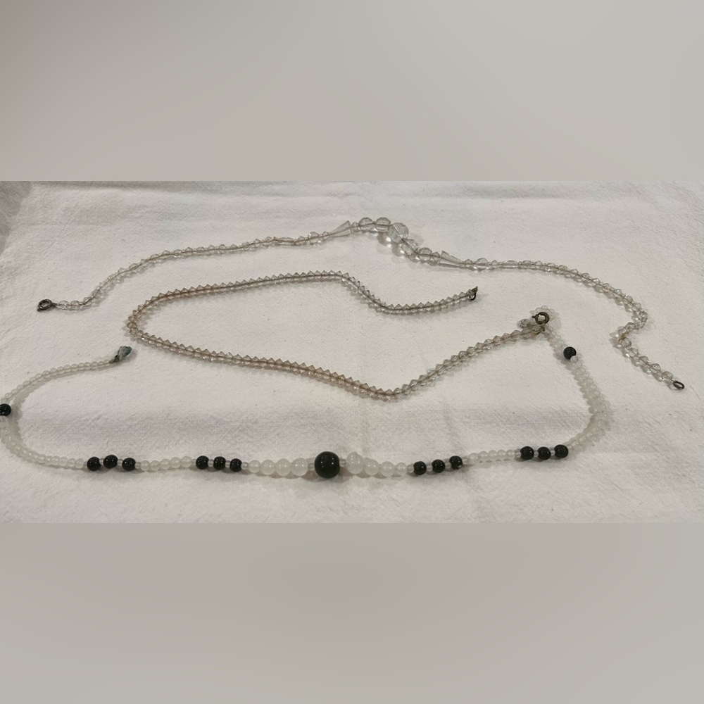 Vintage costume necklaces